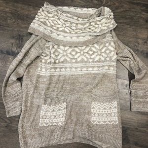 Tunic sweater